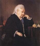 Queen Victoria in Mourning (mk25) Heinrich von Angeli